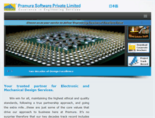 Tablet Screenshot of pramura.com